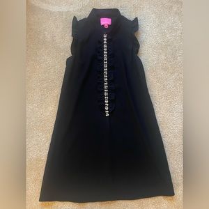 LNWOT- Lilly Pulitzer Adalee Shift dress in onyx, Size 4